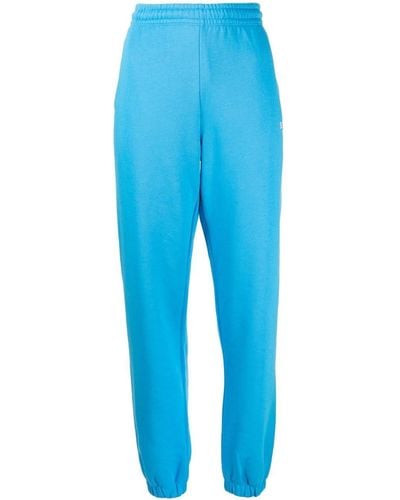 ROTATE BIRGER CHRISTENSEN Pantalon de jogging fuselé à logo - Bleu