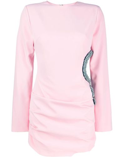 Rachel Gilbert Farley Cut Out-detail Minidress - Pink