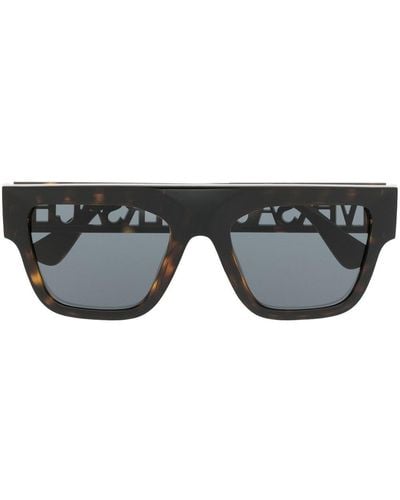Versace Eyewear Gafas de sol con logo - Negro