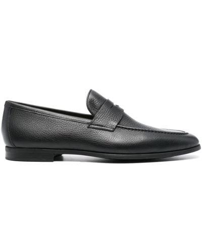 Magnanni Diezma Ii Leather Loafers - Black