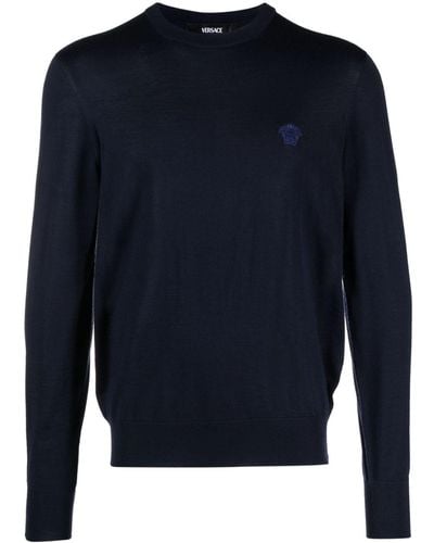 Versace La Medusa Sweater - Blue