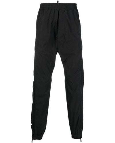 DSquared² Pantalones de chándal con logo estampado - Negro