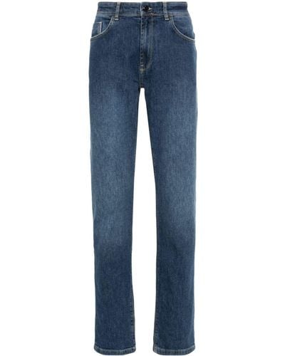 BOGGI Mid-rise Straight-leg Jeans - Blue