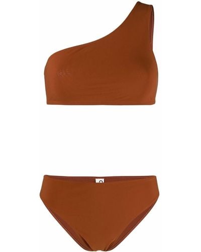 Lido Asymmetrische Bikini - Bruin