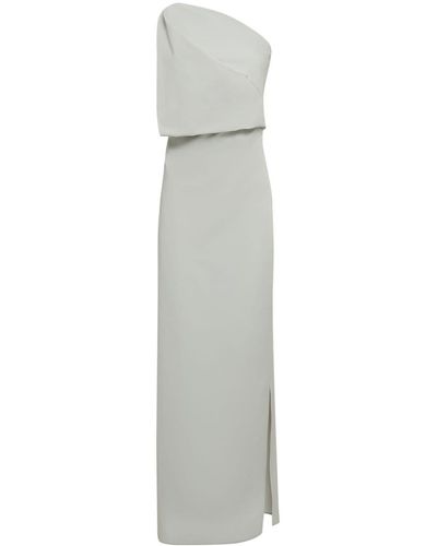 UMA | Raquel Davidowicz Monoxido Draped Maxi Dress - White