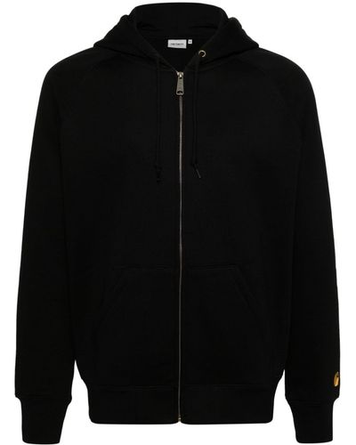Carhartt Embroidered-Logo Cotton-Blend Jacket - Black
