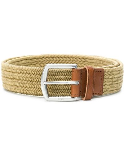 Polo Ralph Lauren Woven Belt - Naturel