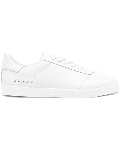 Givenchy Town Leather Trainers - White