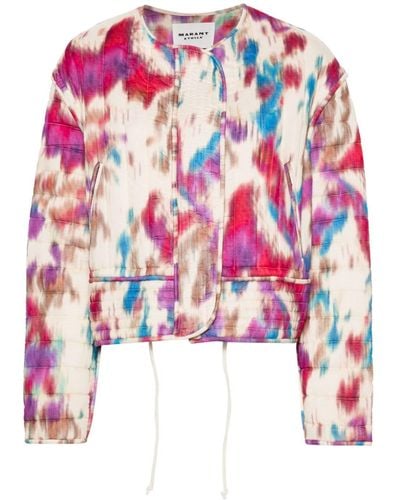 Isabel Marant Gelio Quilted Jacket - Multicolor