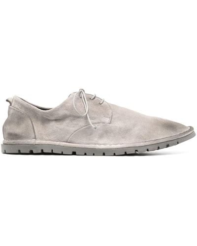 Marsèll Lace-up Suede Derby Shoes - White