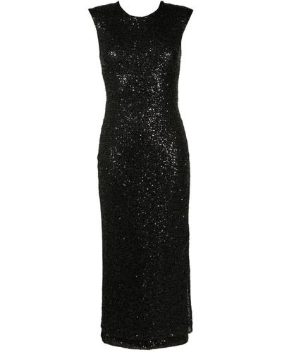 Gloria Coelho Leoa silk dress - White