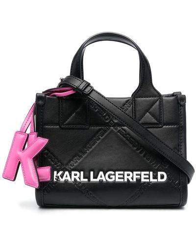 Karl Lagerfeld K/Skuare Handtasche - Schwarz