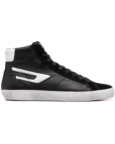 DIESEL S-leroji Mid High-top Sneakers - Zwart