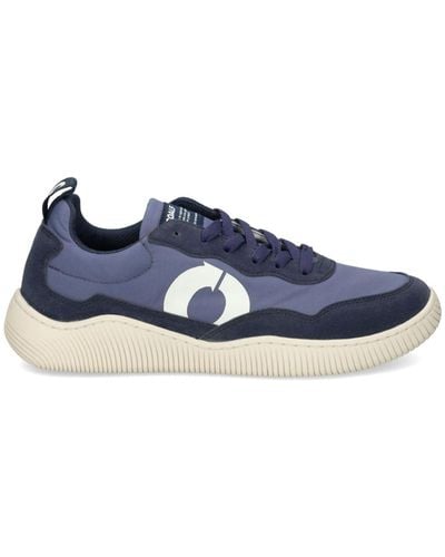 Ecoalf Alcudia Sneakers mit Einsätzen - Blau