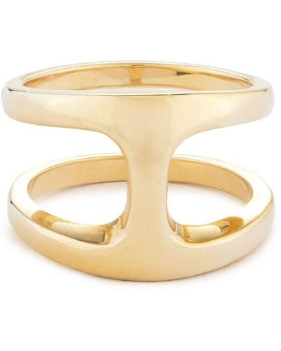 Hoorsenbuhs 18kt Yellow Gold Ghost Ring - Natural
