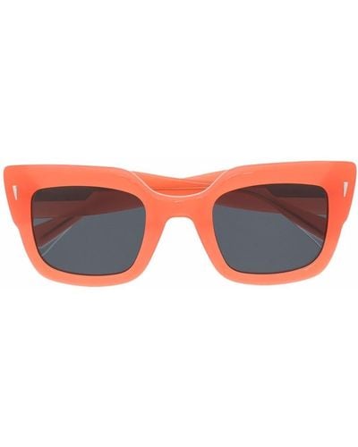 Gigi Studios Square-frame Tinted Sunglasses - Red
