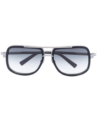 Dita Eyewear Mach Zonnebril Met Vierkant Montuur - Zwart