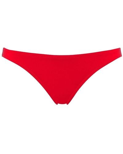 Eres Fripon Plain Bikini Bottoms - Red