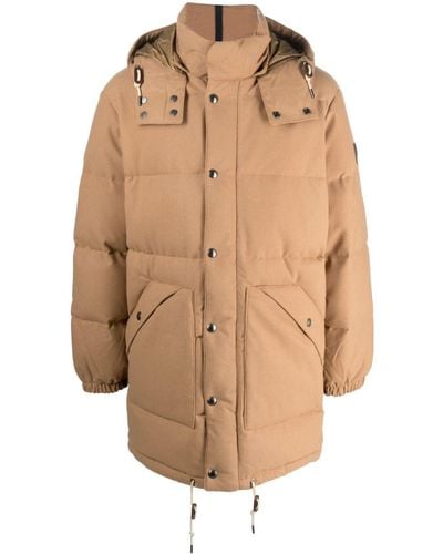 Polo Ralph Lauren Boulder Padded Hooded Coat - Natural