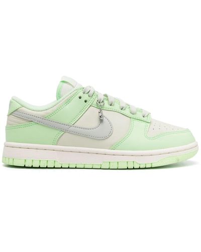 Nike Dunk Panelled Trainers - Green