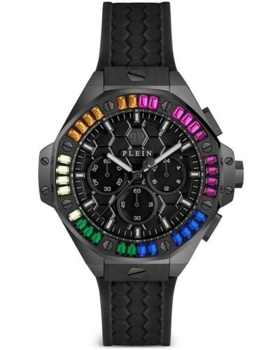 Philipp Plein Chrono Royal 42mm 腕時計 - ブラック