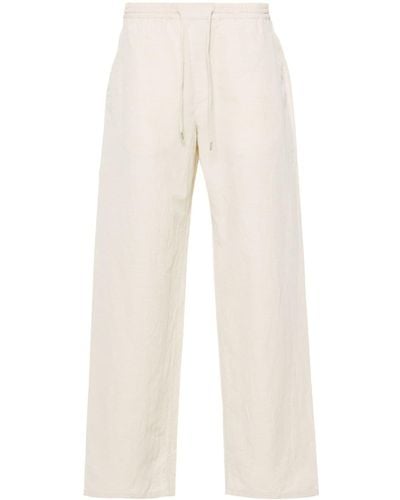 A Kind Of Guise Samurai Wide-leg Trousers - Natural