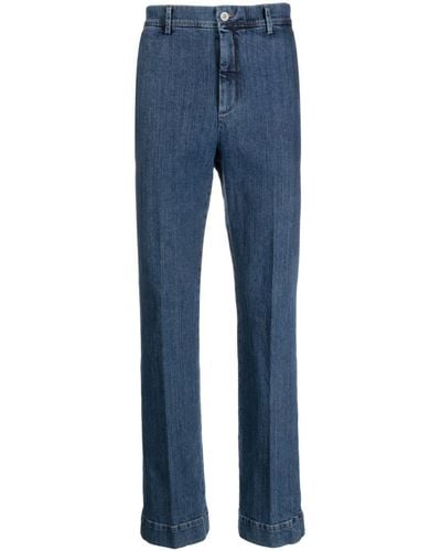 Barena Mid-rise straight-leg jeans - Bleu