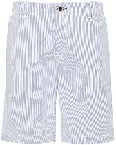 Vilebrequin Striped Seersuckers Shorts - Blue