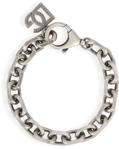 Dolce & Gabbana Dg Millennials Logo Bracelet - Metallic