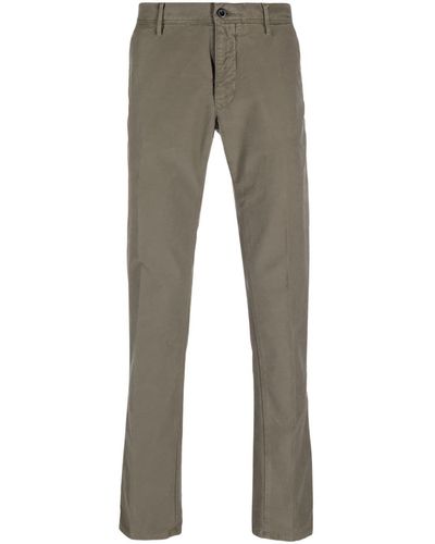 Incotex Pantalones chinos con corte slim - Gris