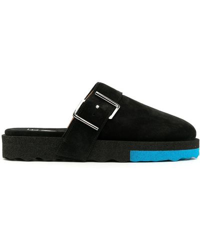 Off-White c/o Virgil Abloh Comfort Pantoffels - Zwart