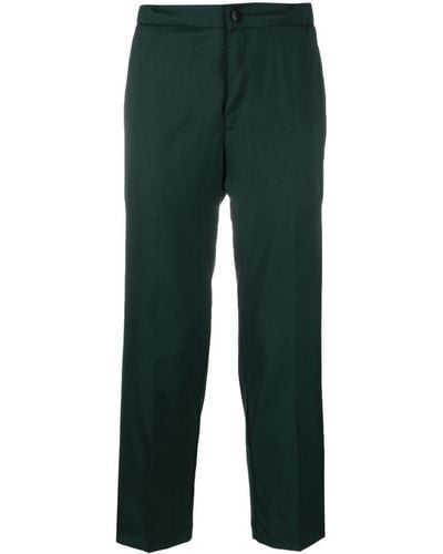 Costumein Jean 19 Tailored Cropped Trousers - Green