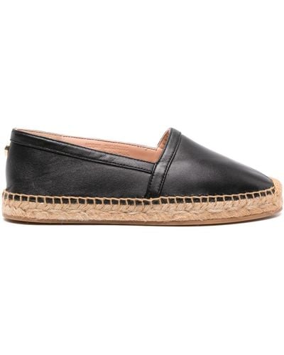 Bally Udeah Leather Espadrilles - Grey