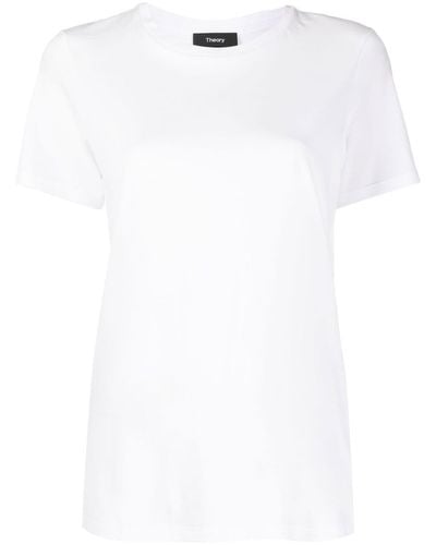 Theory Easy Pima Tシャツ - ホワイト