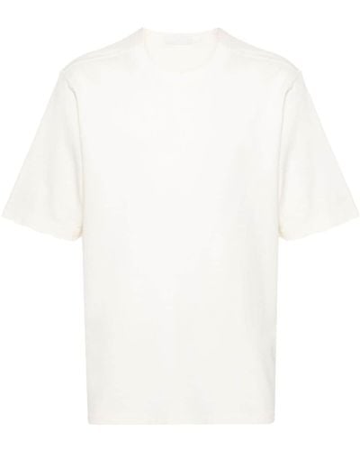 Stone Island Katoenen T-shirt Met Logoprint - Wit