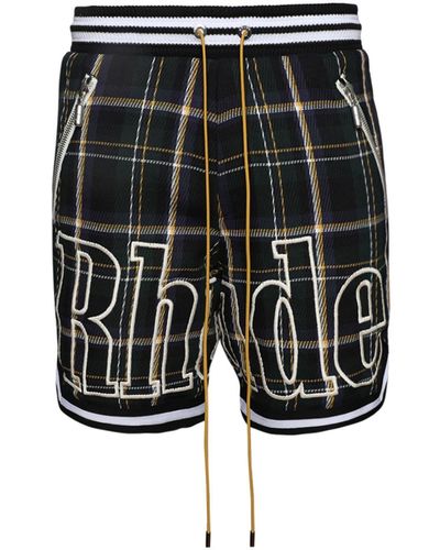 Rhude Shorts Court - Nero