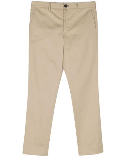 PS by Paul Smith Mid-rise Cotton Blend Chinos - Natural