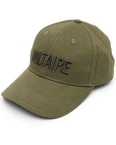 Zadig & Voltaire Embroidered-logo Baseball Cap - Green