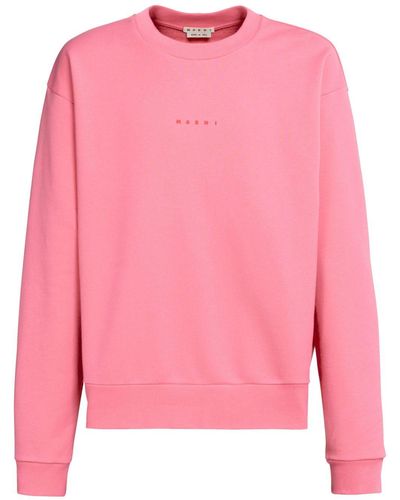Marni ロゴ スウェットシャツ - ピンク