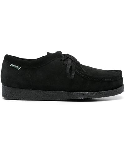 Sebago Wallabee Leather Loafers - Black