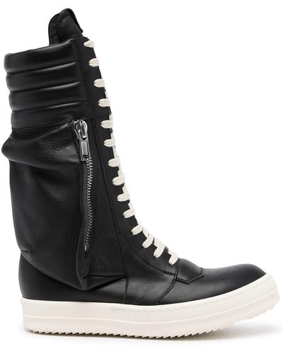 Rick Owens Chunky Lace-up Trainers - Black