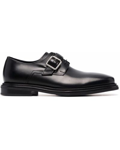 ANDERSSON BELL Square-toe Leather Derby Shoes - Black