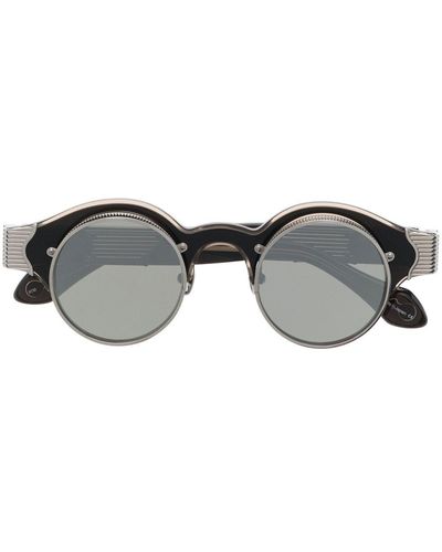 Matsuda 10605h Round-frame Sunglasses - Grey