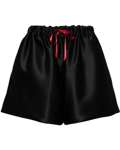 Simone Rocha Lady Boxer Drawstring Shorts - Black