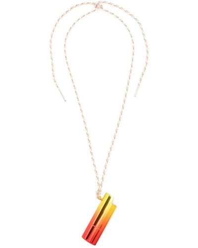 Isabel Marant Lighter Pendant Necklace - Orange