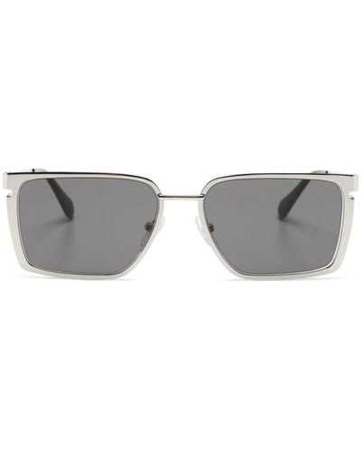 Off-White c/o Virgil Abloh Yoder Rectangle-frame Sunglasses - Grey