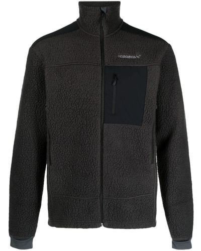 Norrøna Trollveggen Thermal Pro Fleece-texture Jacket - Black