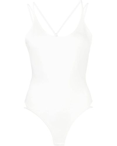 Dion Lee Density Backless Bodysuit - White
