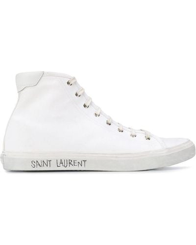 Saint Laurent SNEAKERS MALIBU - Weiß