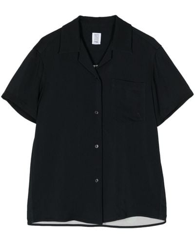 Rosie Assoulin Camisa Cabana con estampado abstracto - Negro